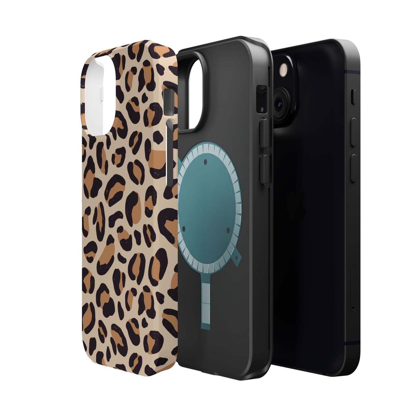 Stylish Leopard Trendy MAGNETIC Phone Case for Iphone