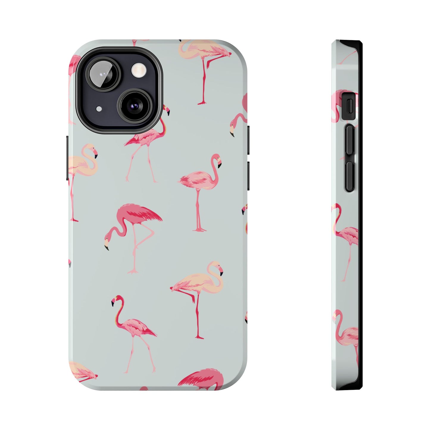Stylish Tropical, Summer Vibes Flamingo Phone Case for Iphone