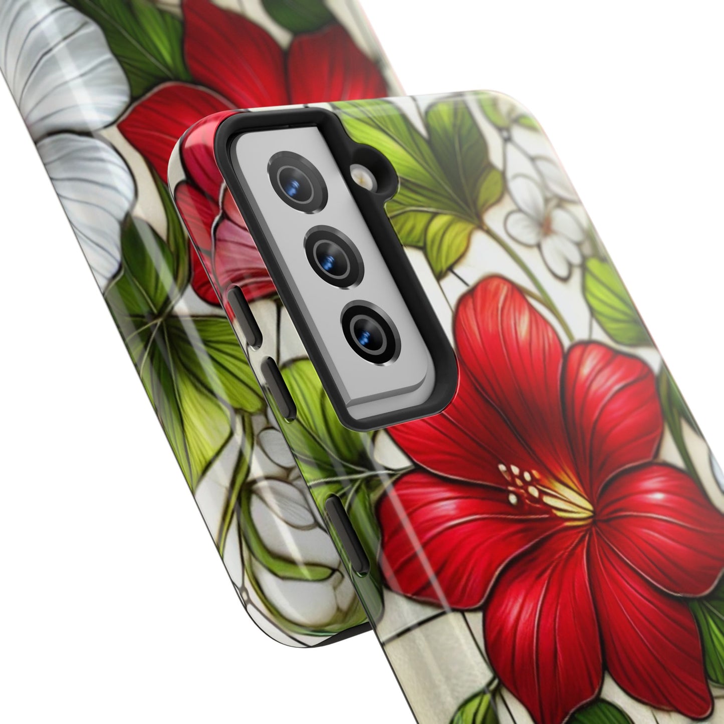 Tough Phone Case with Vibrant Floral Design - Perfect Gift for Nature Lovers