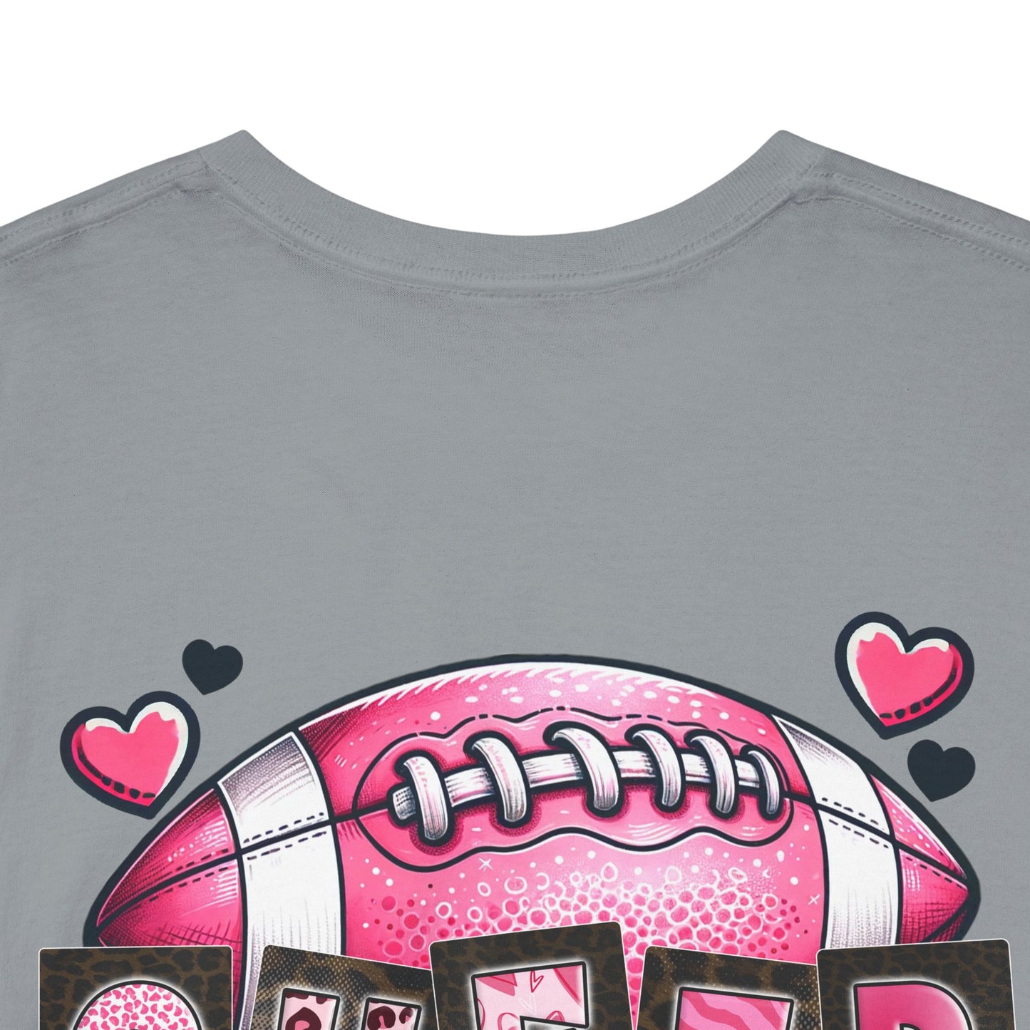 Breast Cancer Awareness Tee - "Cheer for the cure" Unisex Cotton Shirt