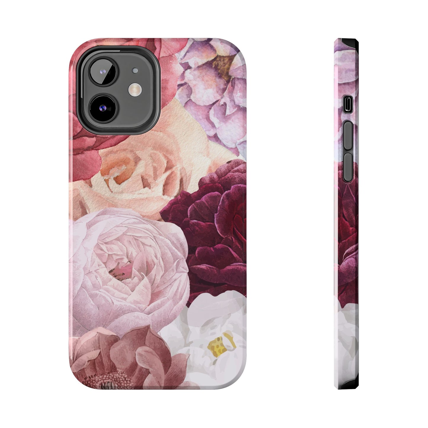 Elegant Protection for Every Occasion Floral Tough Phone Case