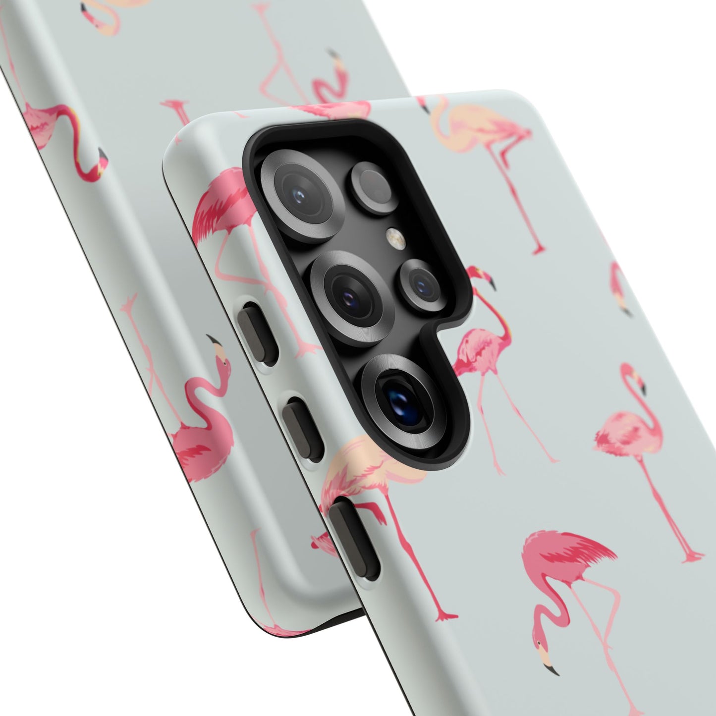 Stylish Flamingo, Summer Vibes Tough Phone Case for Samsung
