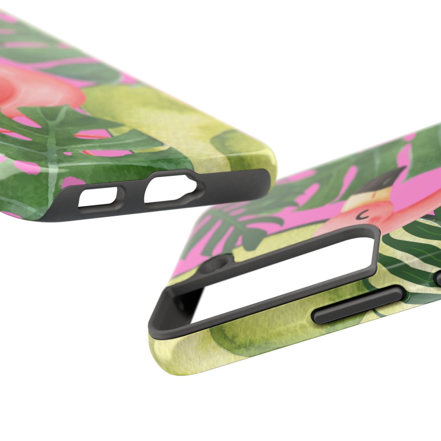 Tropical Flamingo, Cute, Summer Vibes Tough Phone Case