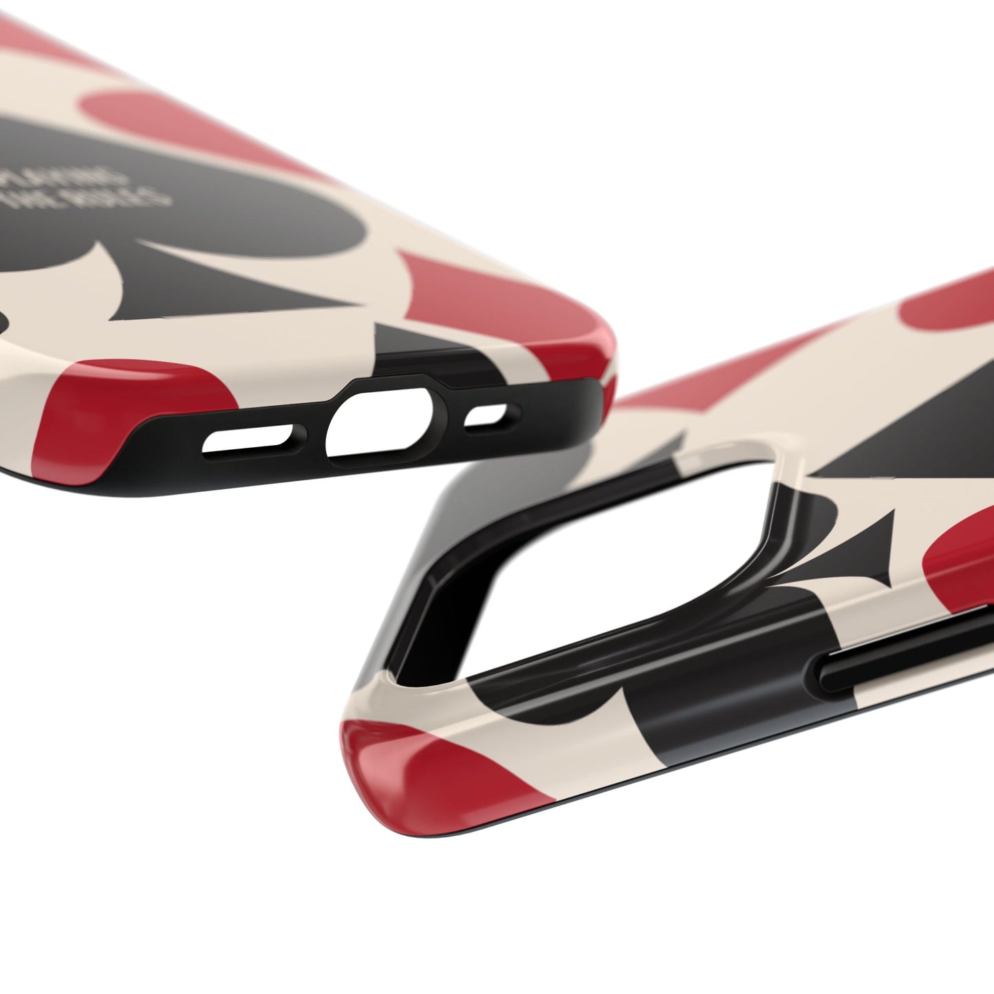 Bold Playing Card Tough Phone Case - Not Playing by the Rules