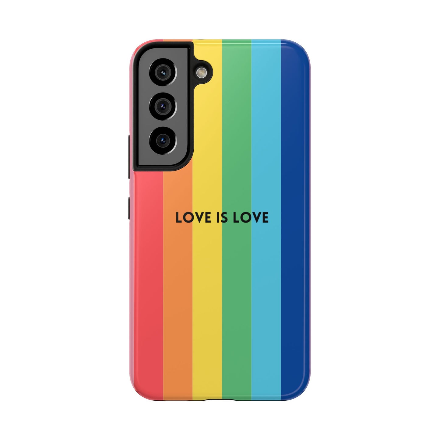 LOVE IS LOVE Colorful Love, Pride Tough Phone Case