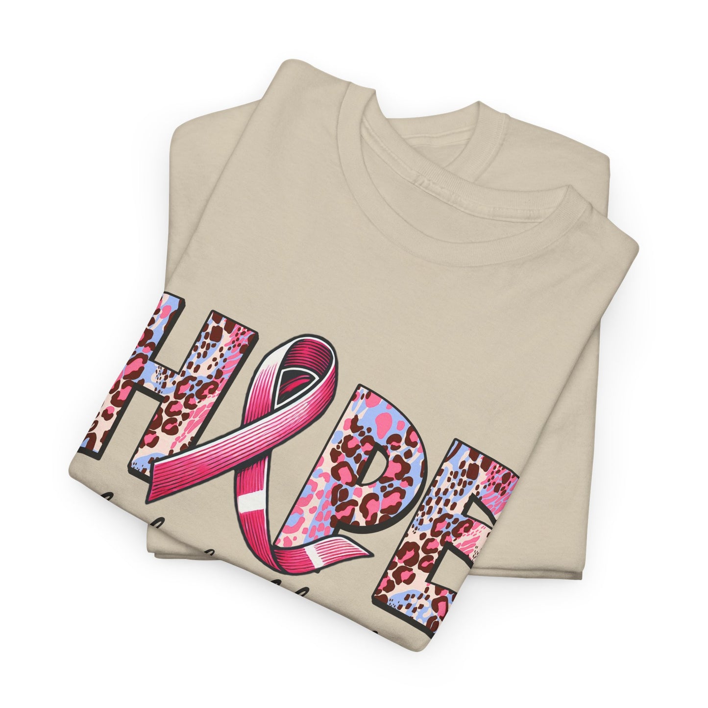 Hope & Support Unisex Tee - Nobody Fights Alone