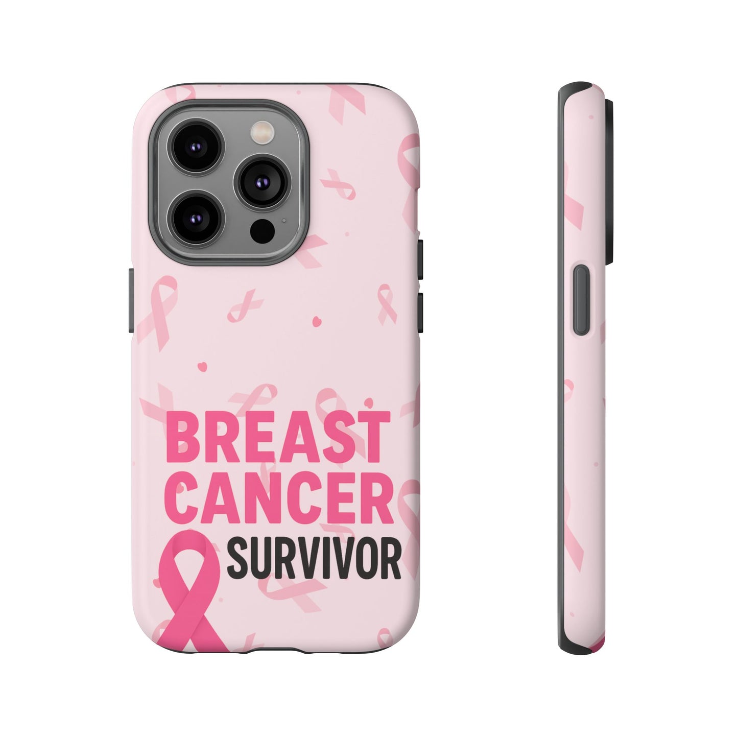 Breast Cancer Survivor Phone Case - Supportive Gift for Fighters, Fighters & Cherished Friends, Awareness Month Essentials