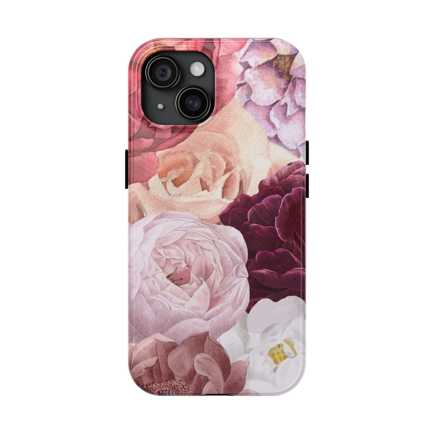 Elegant Protection for Every Occasion Floral Tough Phone Case