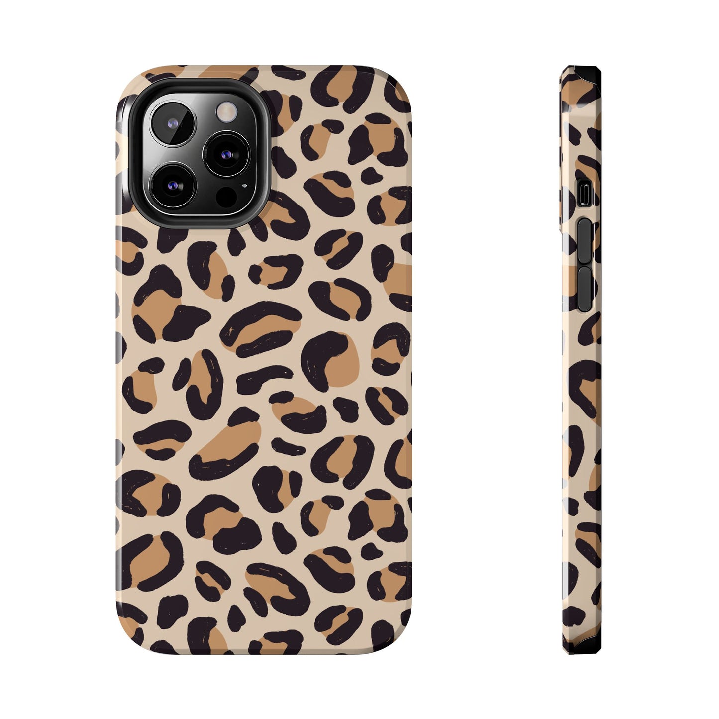 Stylish Leopard Print Tough Phone Cases