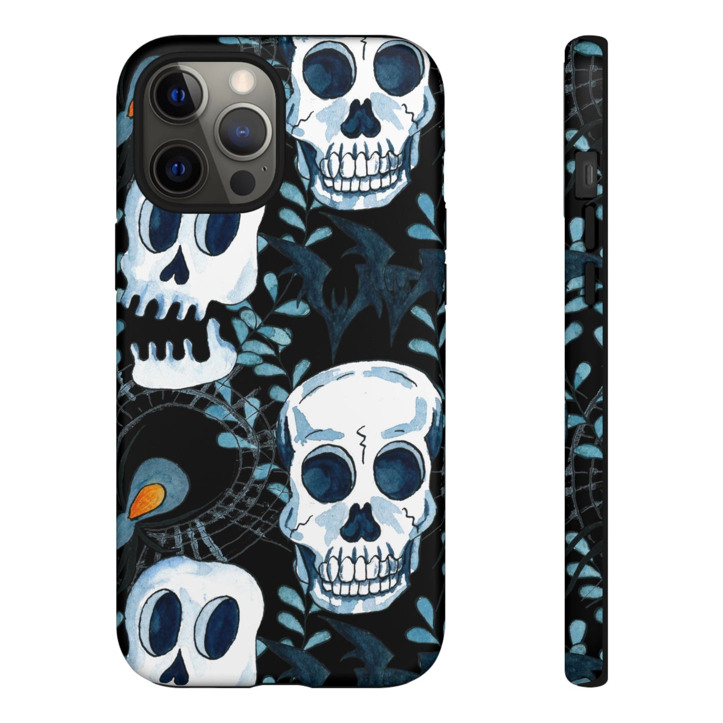 Halloween, Skull, Gothic Phone Case for Iphone - FREE Shipping