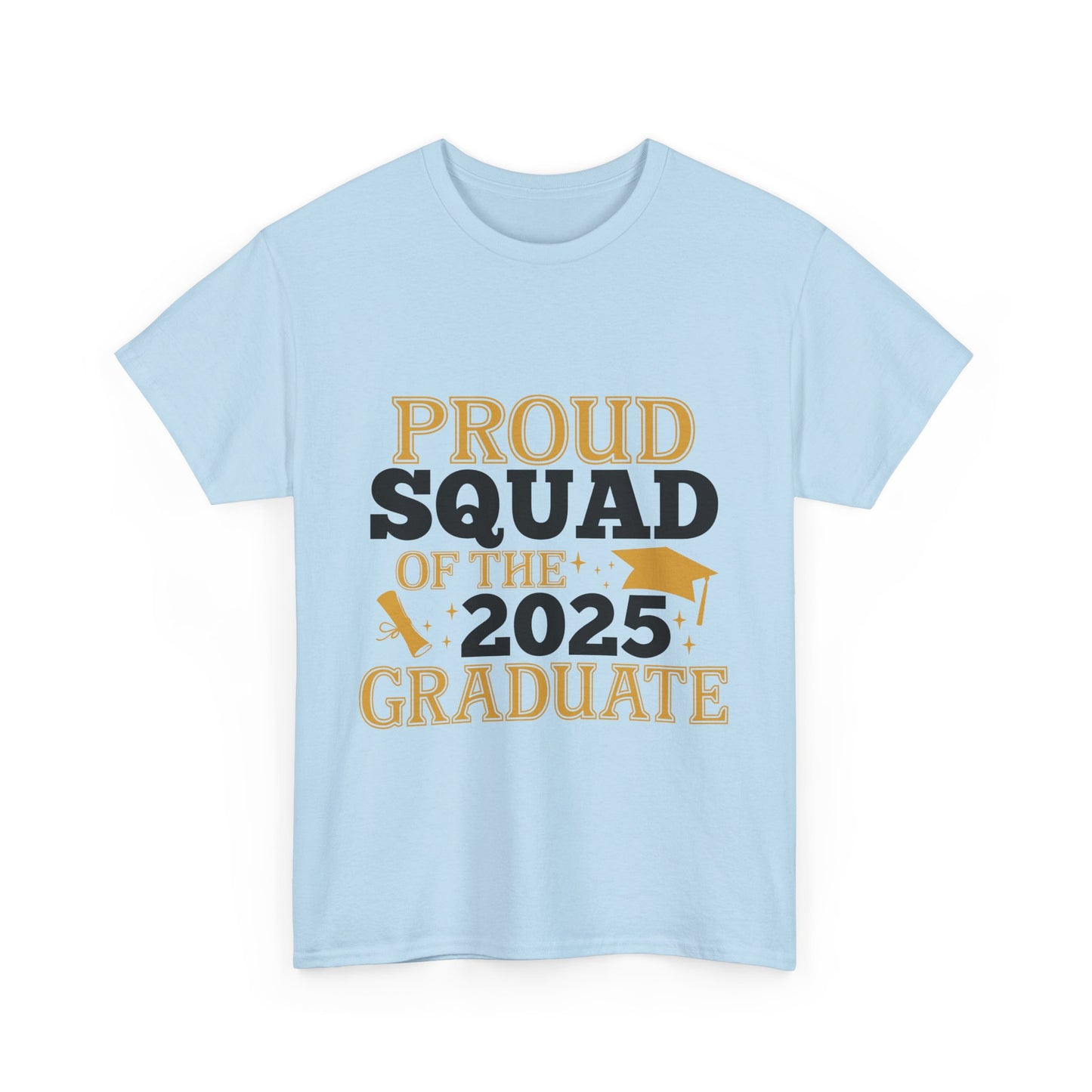 Proud Squad of the Graduate 2025 Unisex Cotton Tee