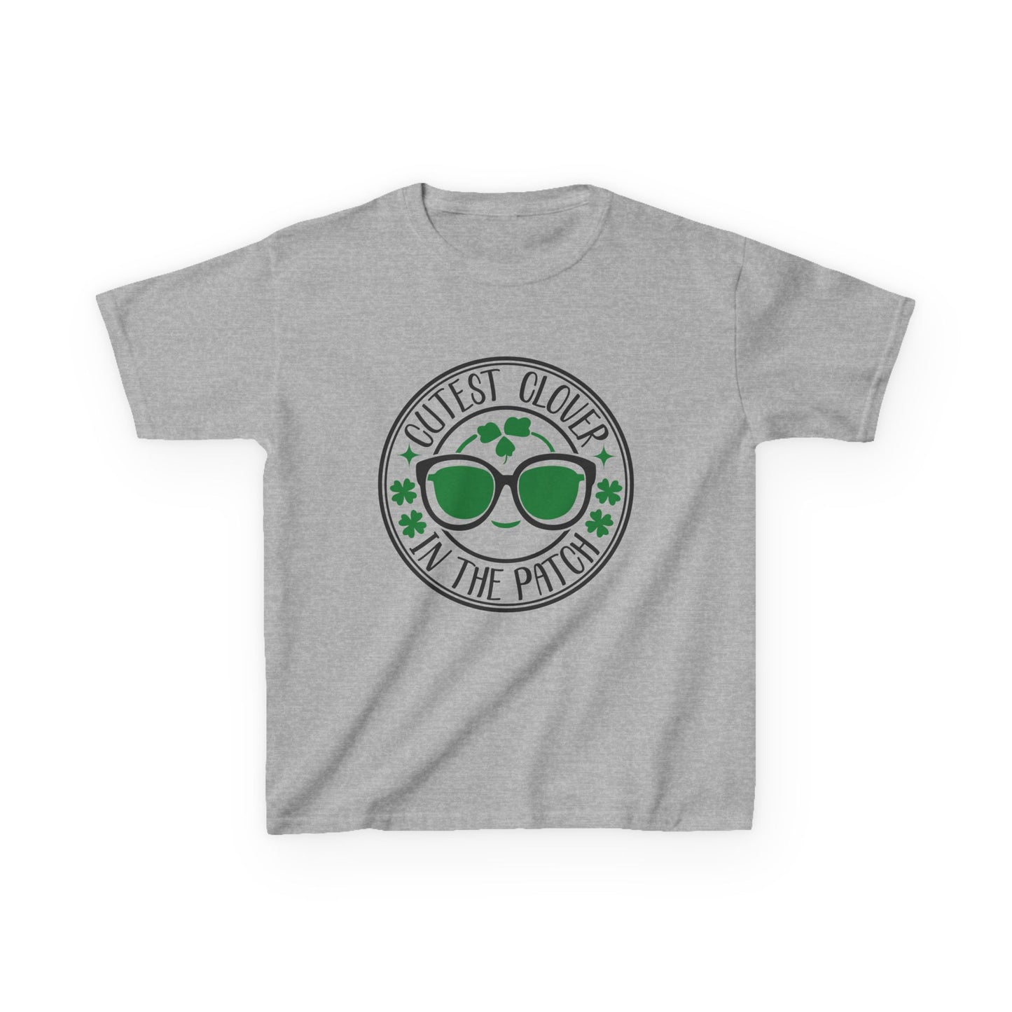 Cute Clover Kids Tee - "Cutest Clover in the Patch" St. Patrick's Day Shirt