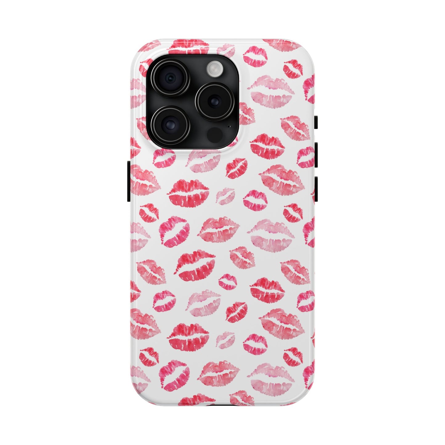 Kiss Pattern Tough Phone Cases, Cute, Unique for Iphone