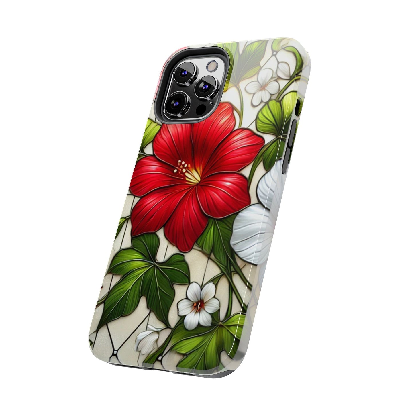 Tough Phone Case with Vibrant Floral Design - Perfect Gift for Nature Lovers