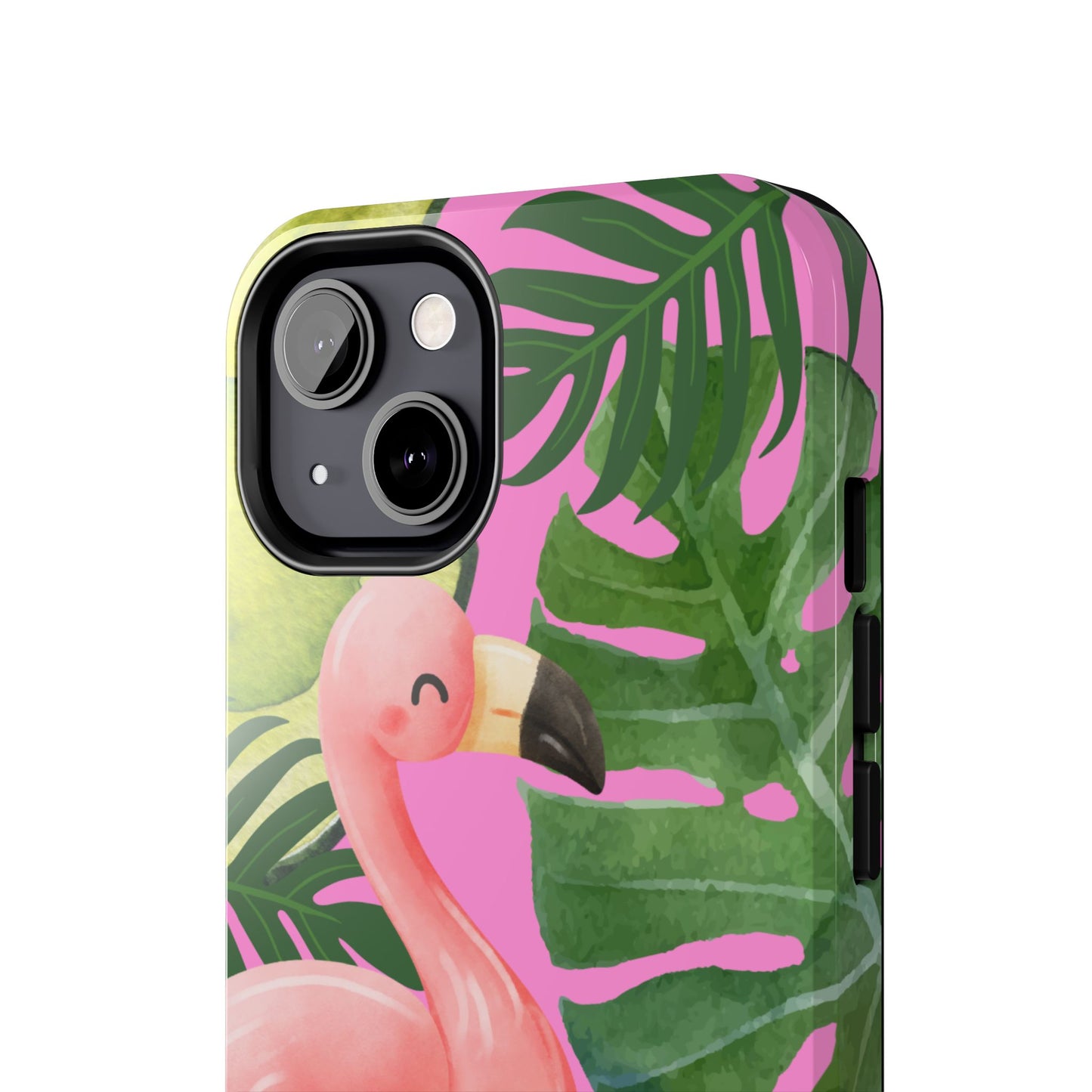 Tropical Flamingo, Cute, Summer Vibes Tough Phone Case