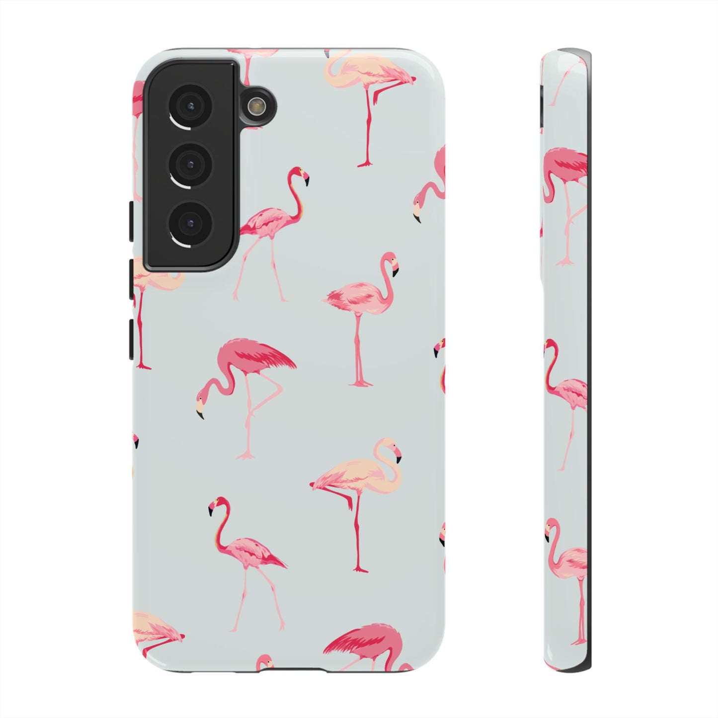 Stylish Flamingo, Summer Vibes Tough Phone Case for Samsung