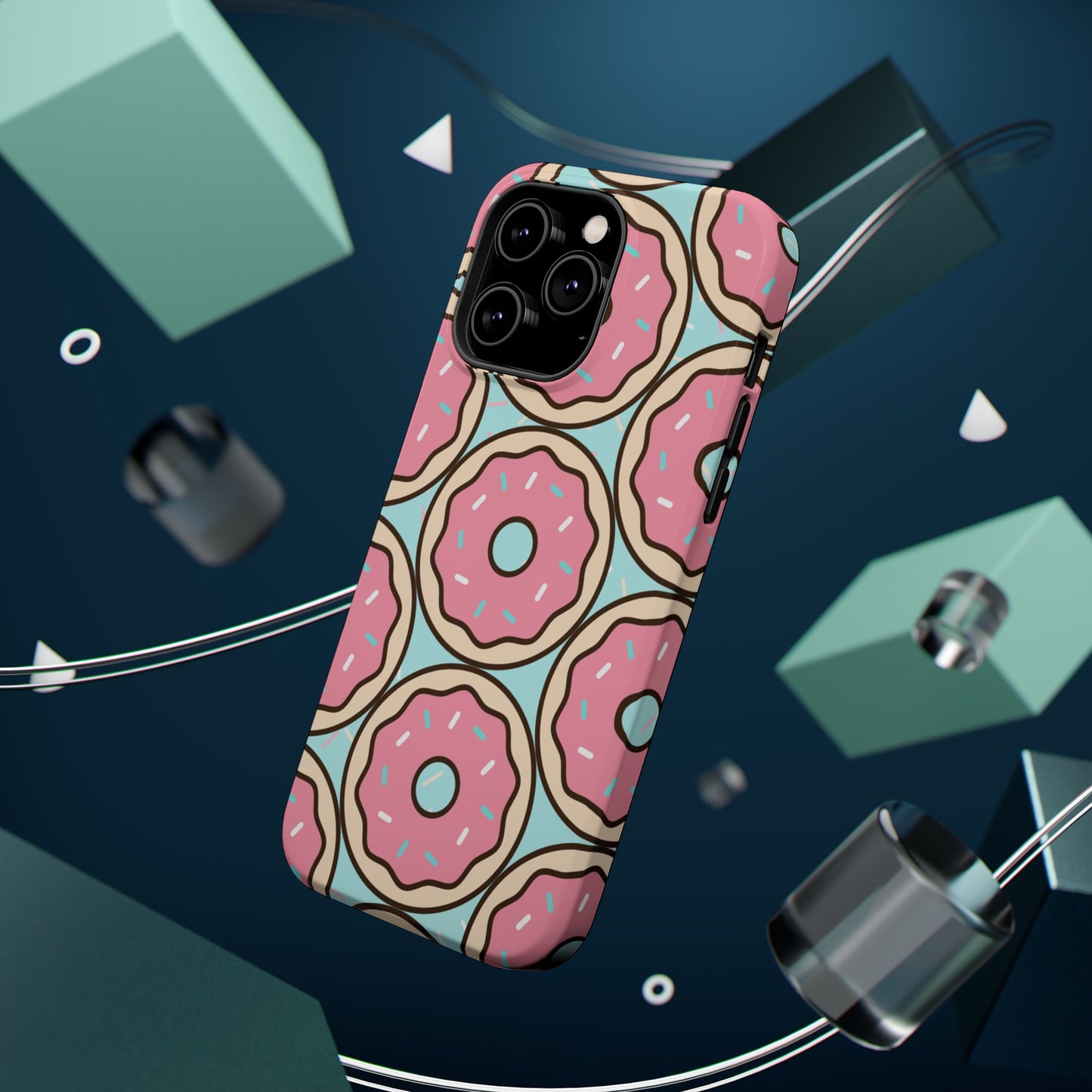 Colorful, Cute Donut MAGNETIC Phone Case for Iphone