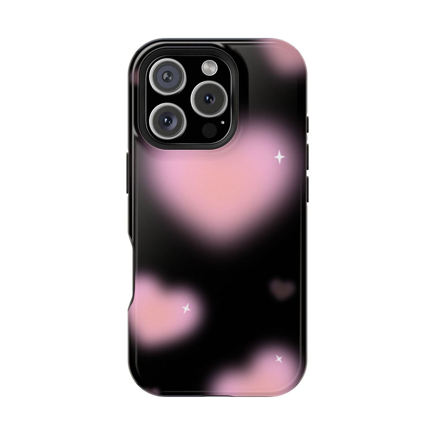 Romantic Pink Heart Pattern MAGNETIC Phone Case
