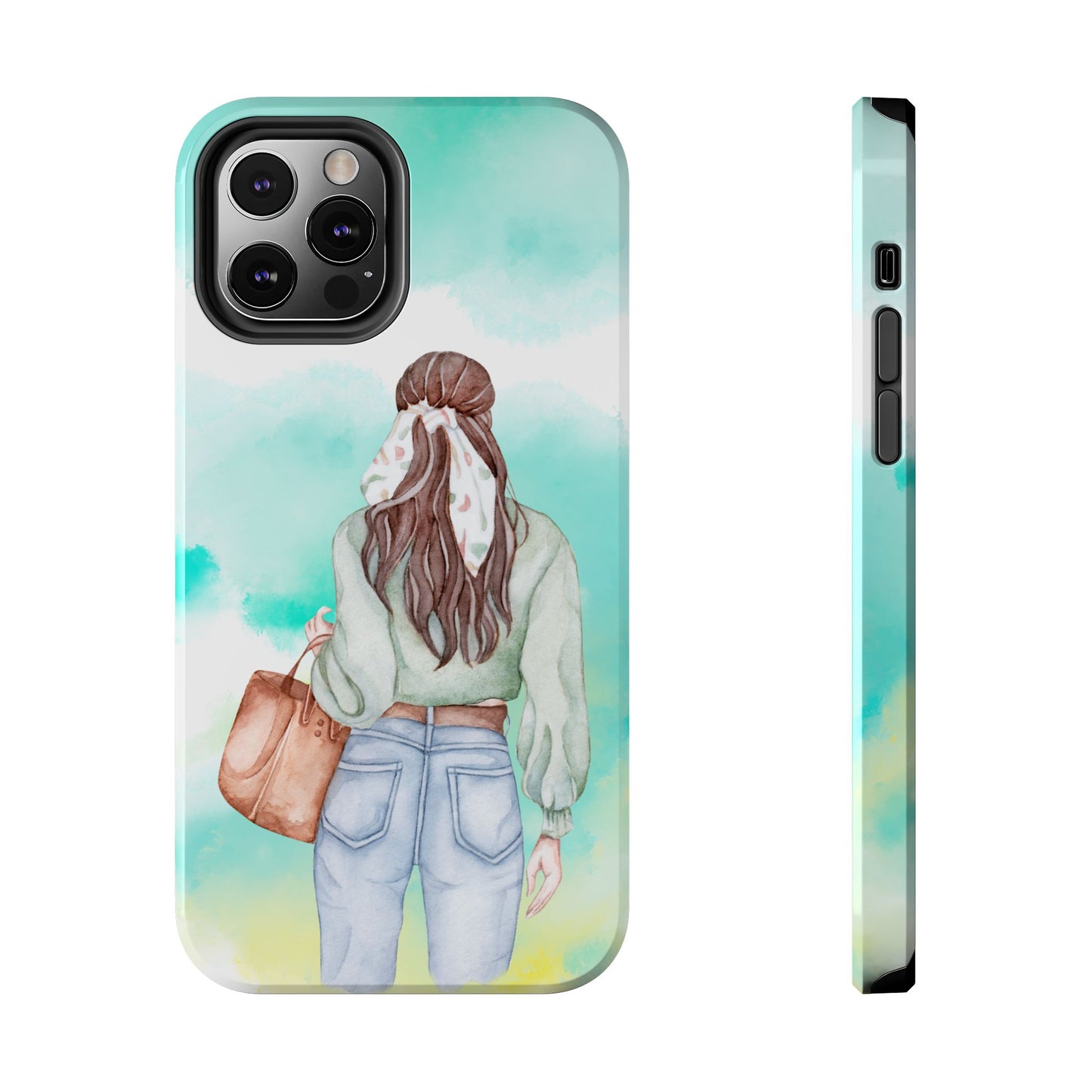 Whimsical Woman Tough Phone Case