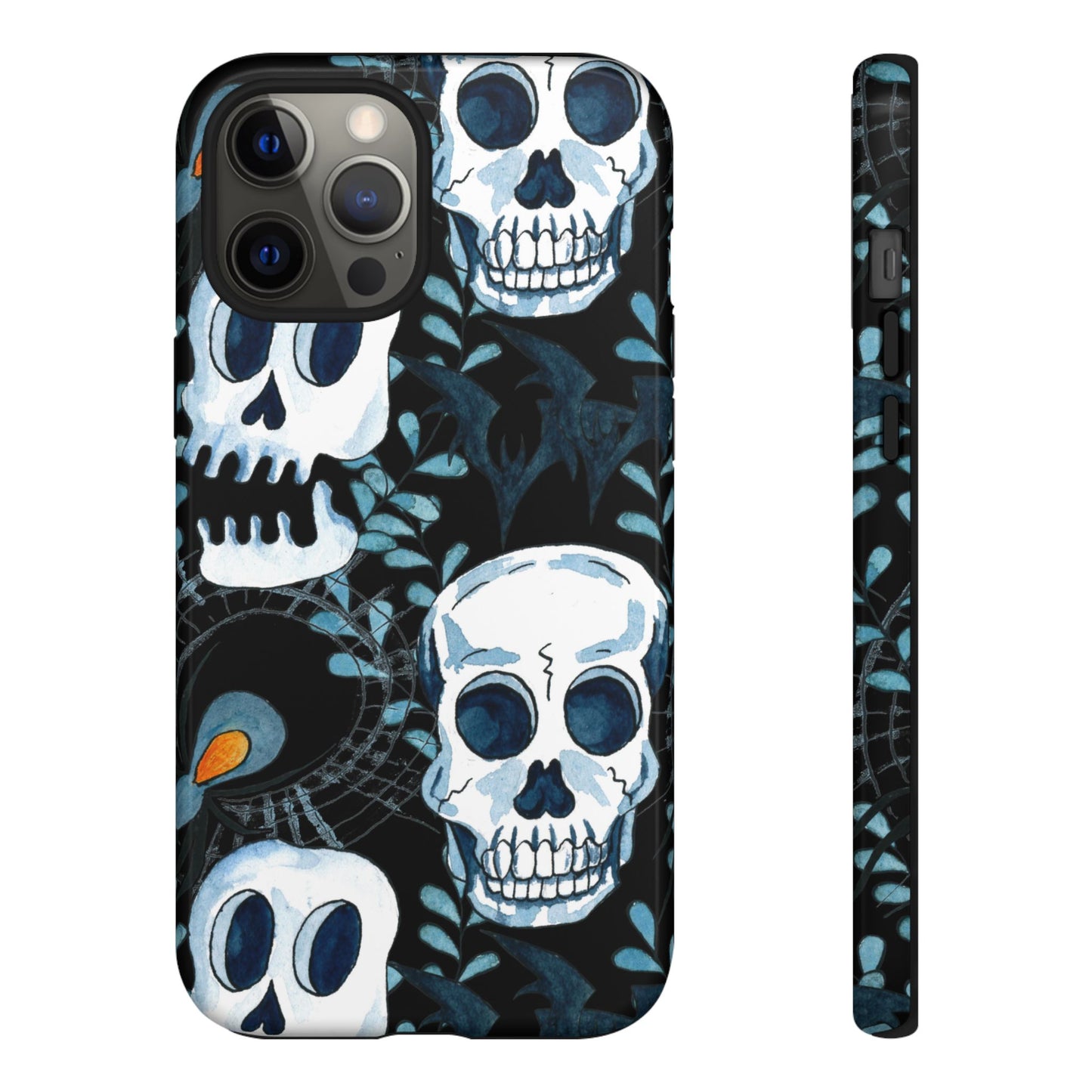 Halloween, Skull, Gothic Phone Case for Iphone - FREE Shipping