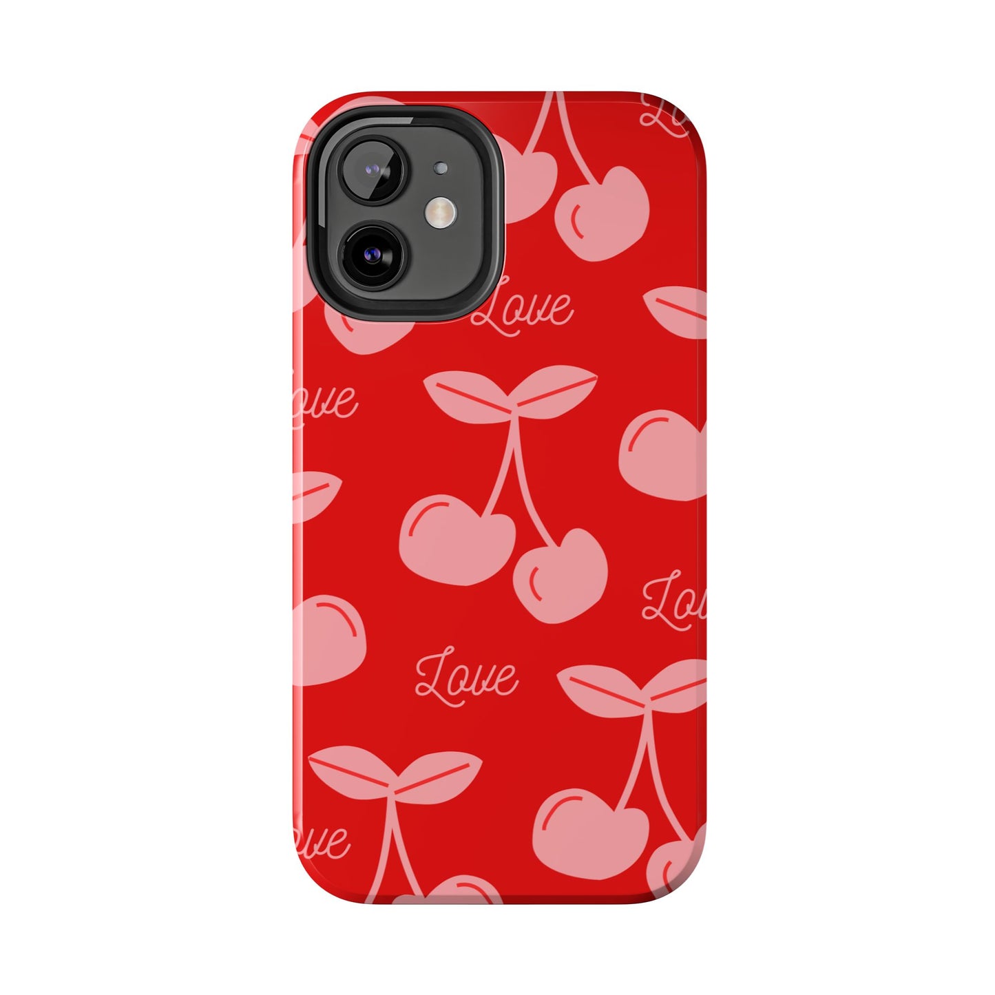 Cute Cherry Love Tough Phone Cases