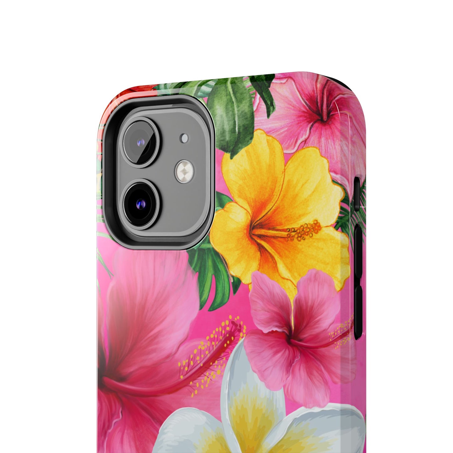 Tropical Floral Phone Case - Tough, Durable, Chic Protection, Summer Vibes, Gift for Her