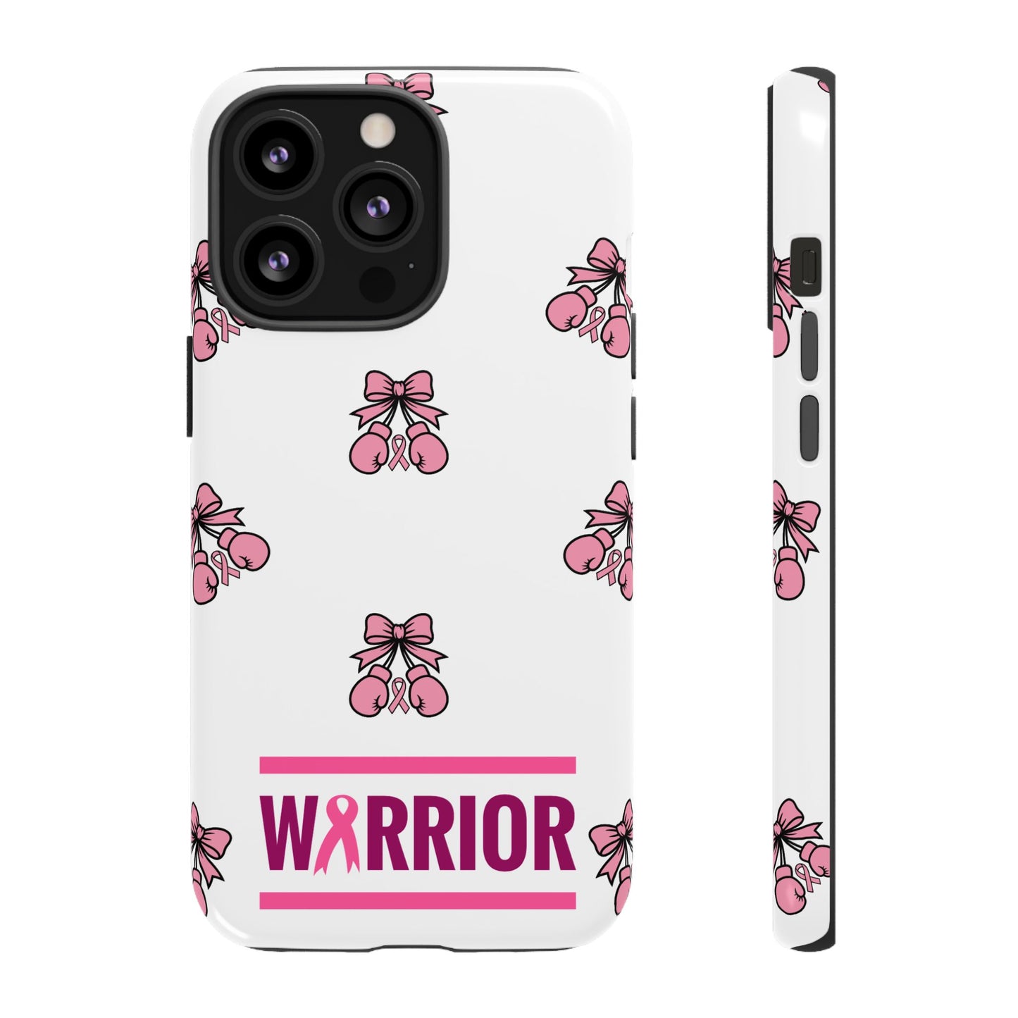 Phone Case - Pink Warrior Cancer Awareness Gift for Breast Cancer Survivor for Iphone