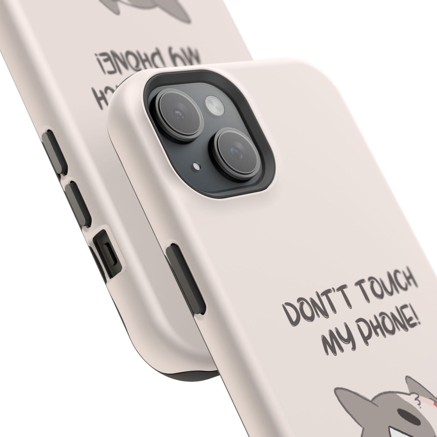 Funny Cat - Don't Touch My Phone! Tough MAGNETIC Phone Case