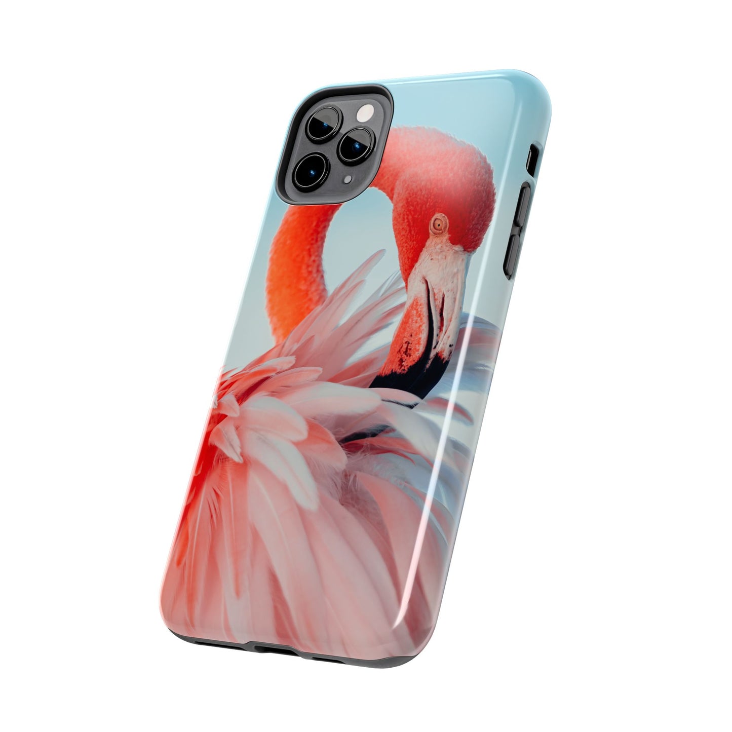 Vibrant Flamingo, Tropical Phone Case