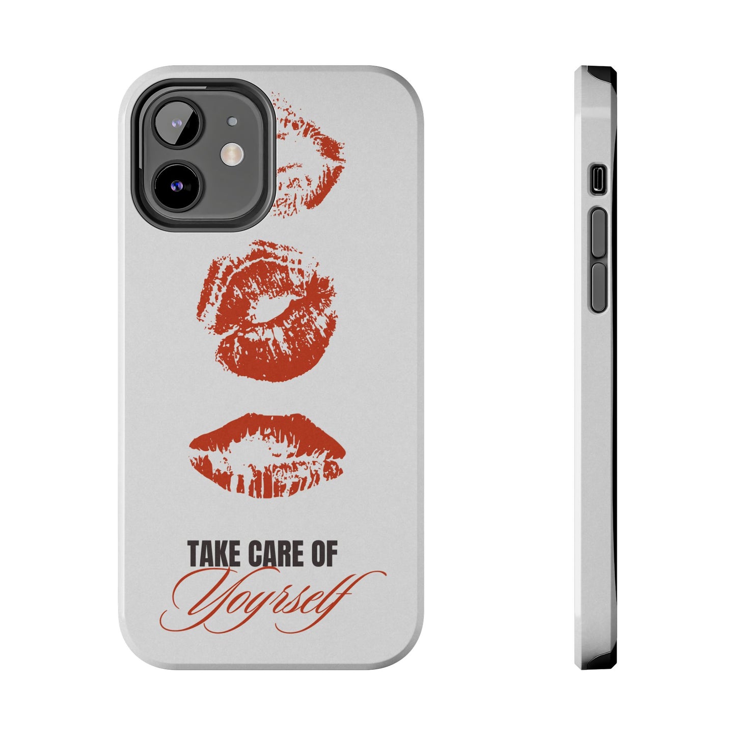 Kiss Print, Chic. Tough Phone Case