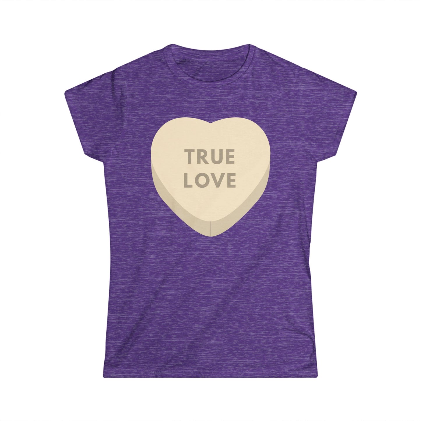 Copy of Valentine's Day Women's Softstyle Tee - 'True Love' Heart T-Shirt