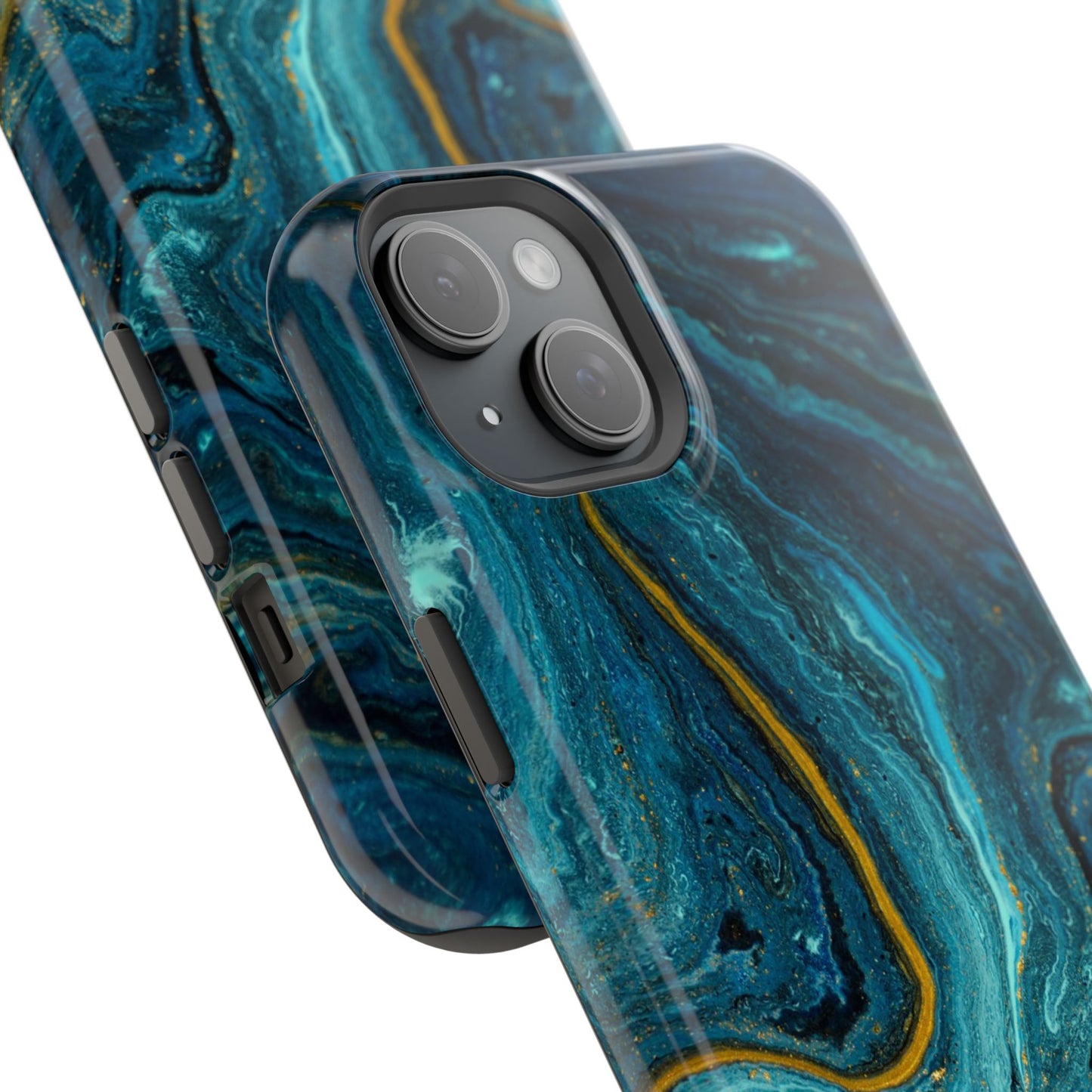 Marble Print MAGNETIC, Unique Tough Phone Case