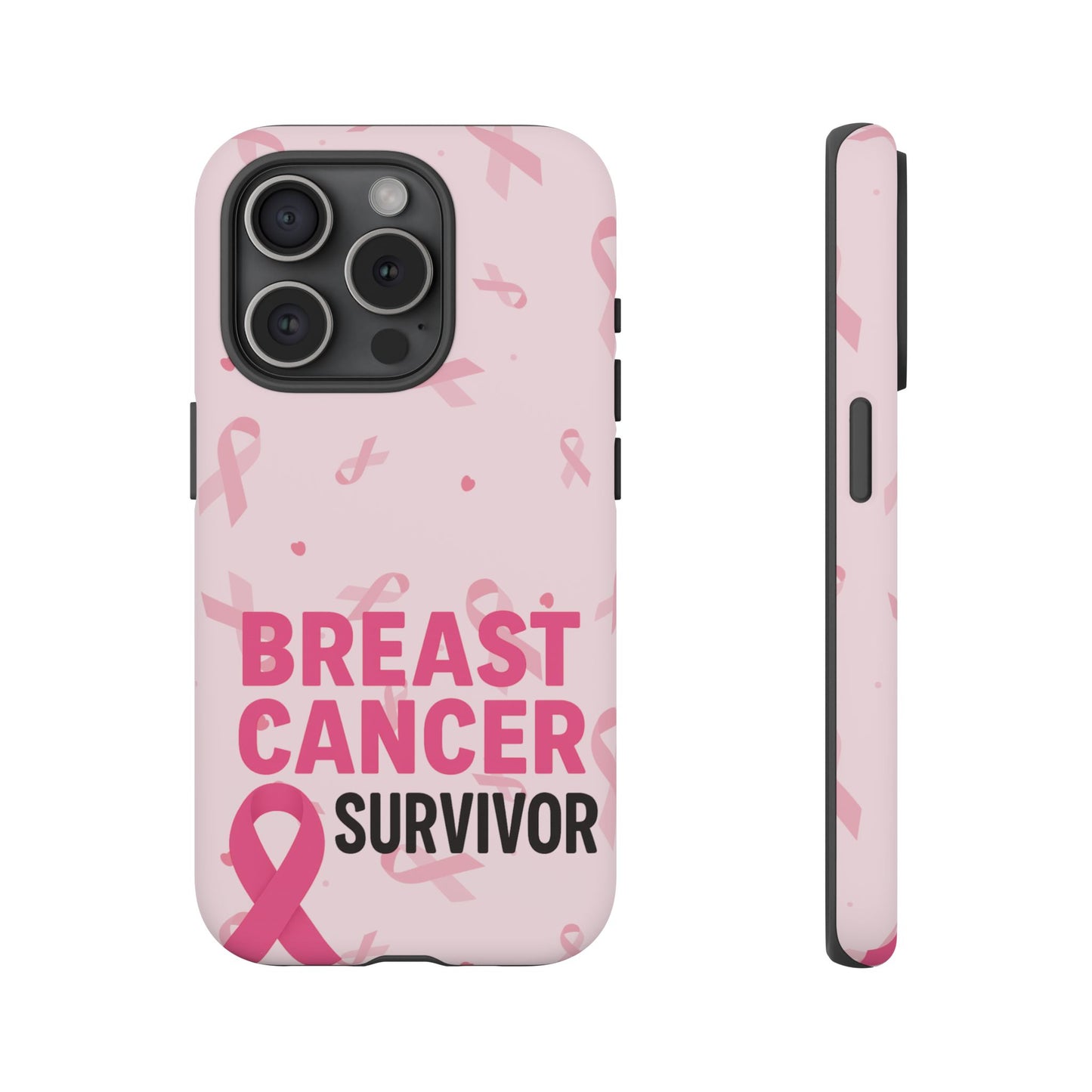 Breast Cancer Survivor Phone Case - Supportive Gift for Fighters, Fighters & Cherished Friends, Awareness Month Essentials