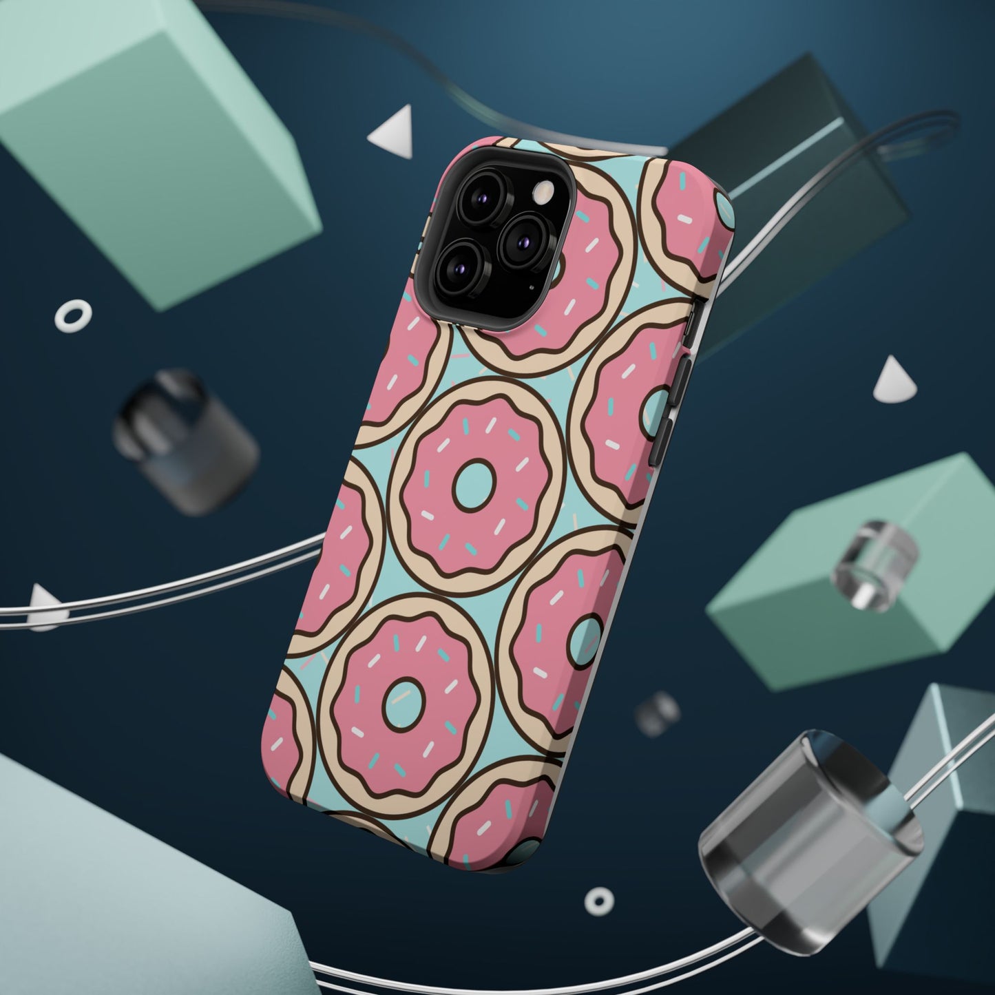 Colorful, Cute Donut MAGNETIC Phone Case for Iphone