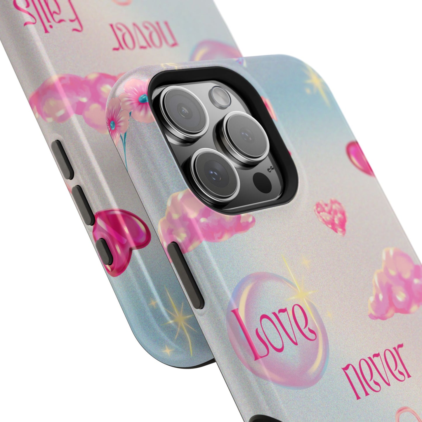 Love Never Fails Bible Verse Tough MAGNETIC Phone Case