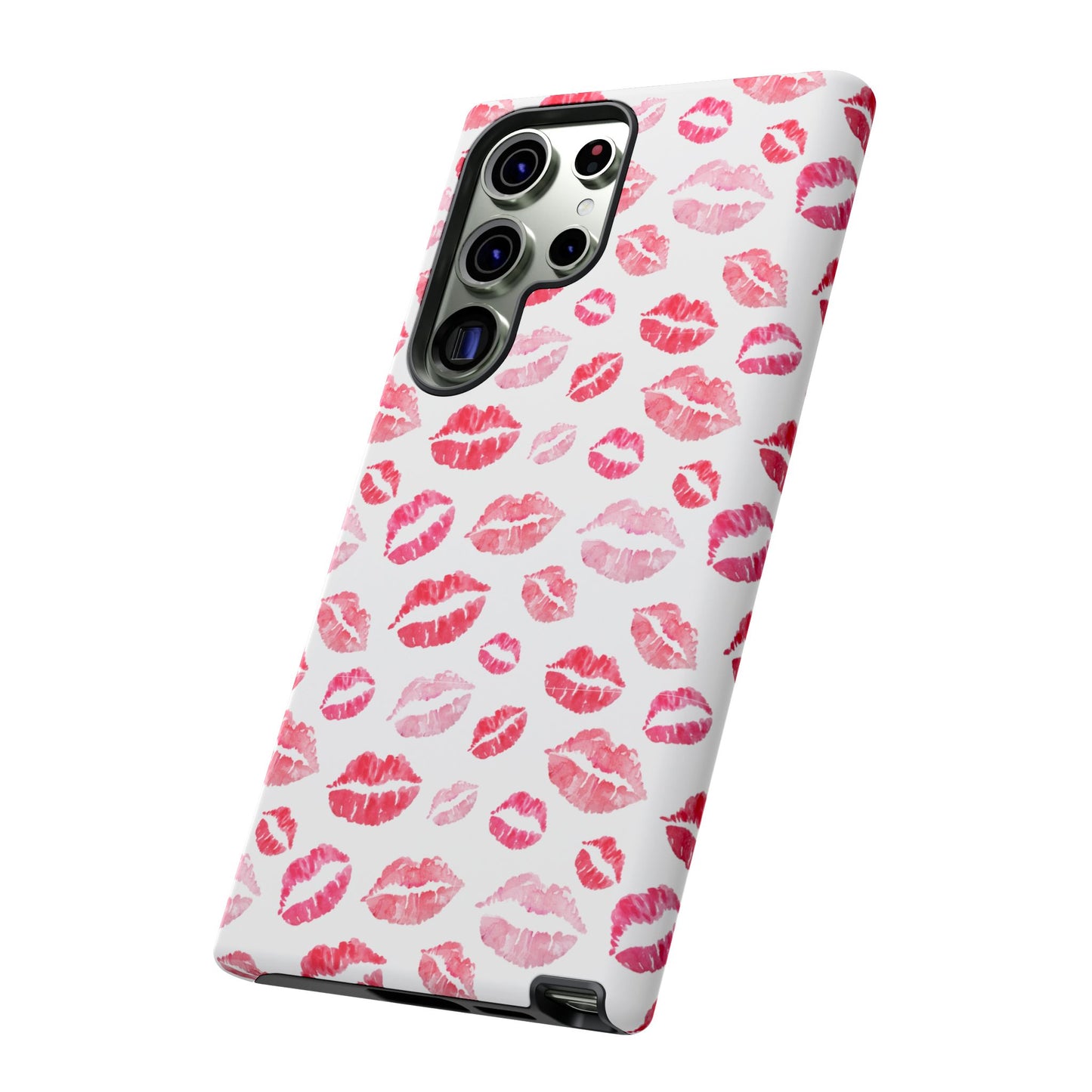 Kiss Pattern Tough Phone Cases, Cute, Unique for Samsung