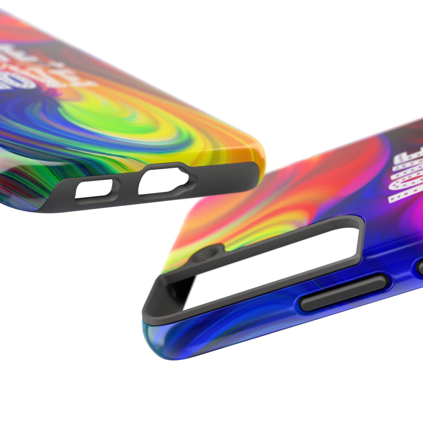 LOVE IS LOVE Colorful Love, Pride Tough Phone Case
