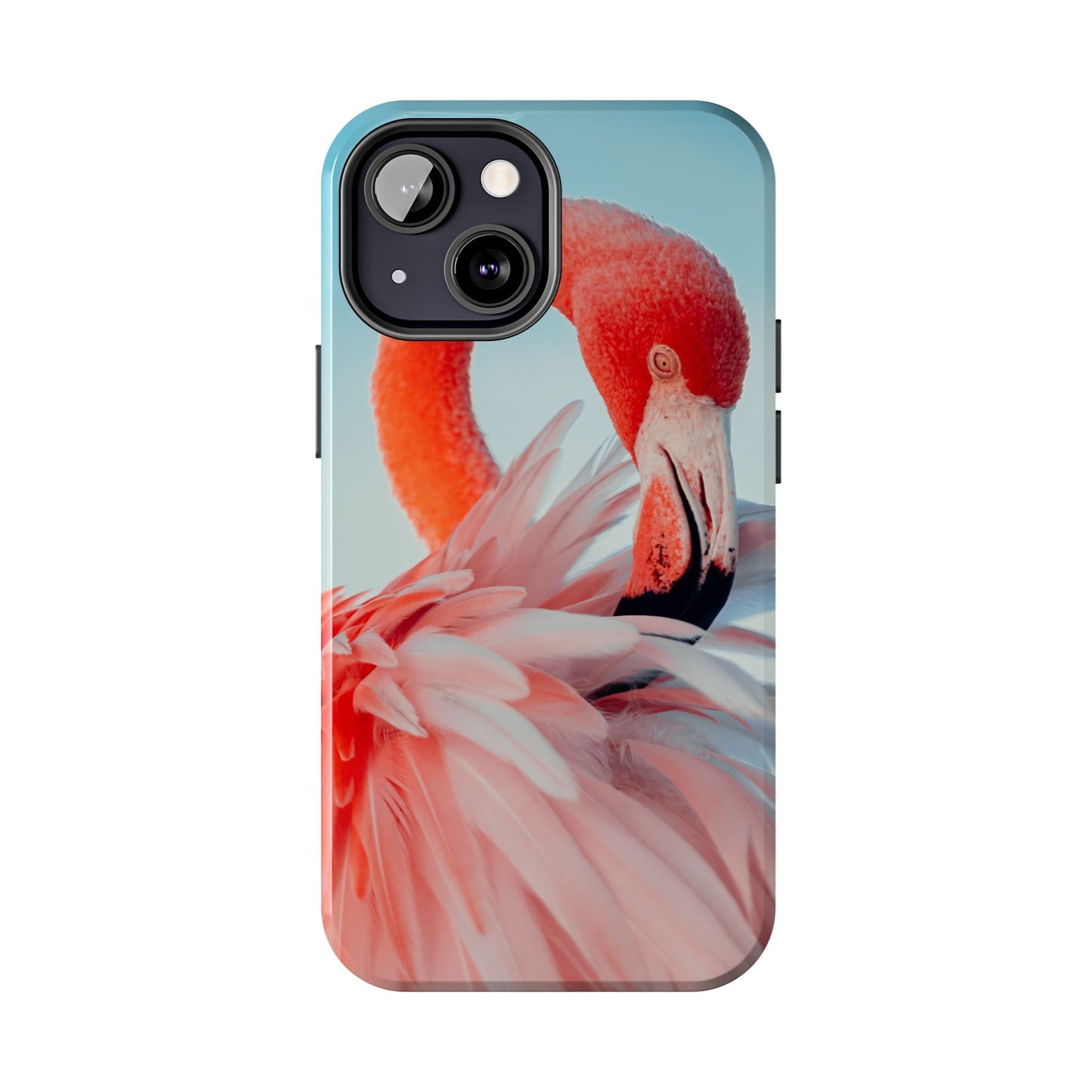 Vibrant Flamingo, Tropical Phone Case