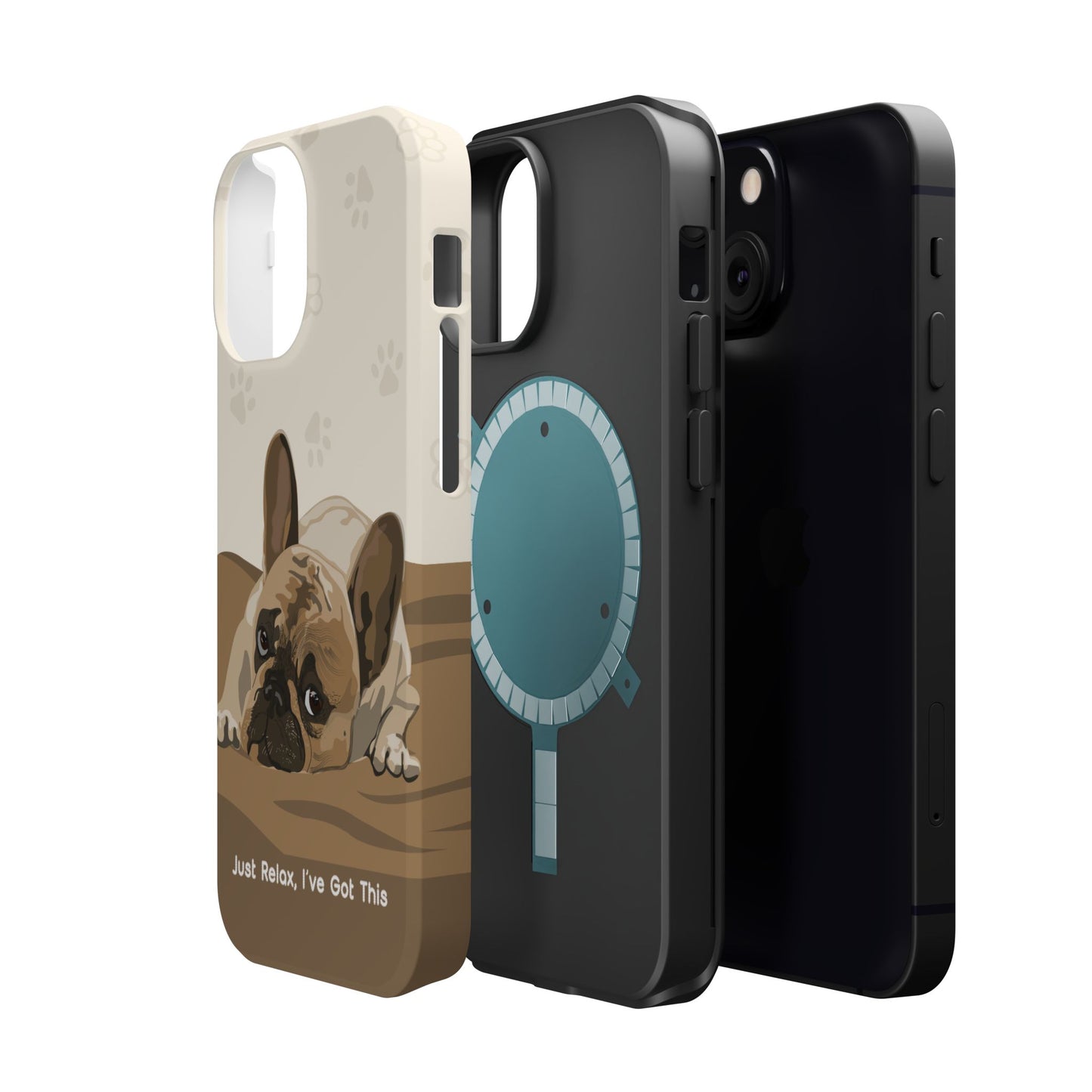 Cute Dog Tough MAGNETIC Phone Case - Just Relax, I’ve Got This