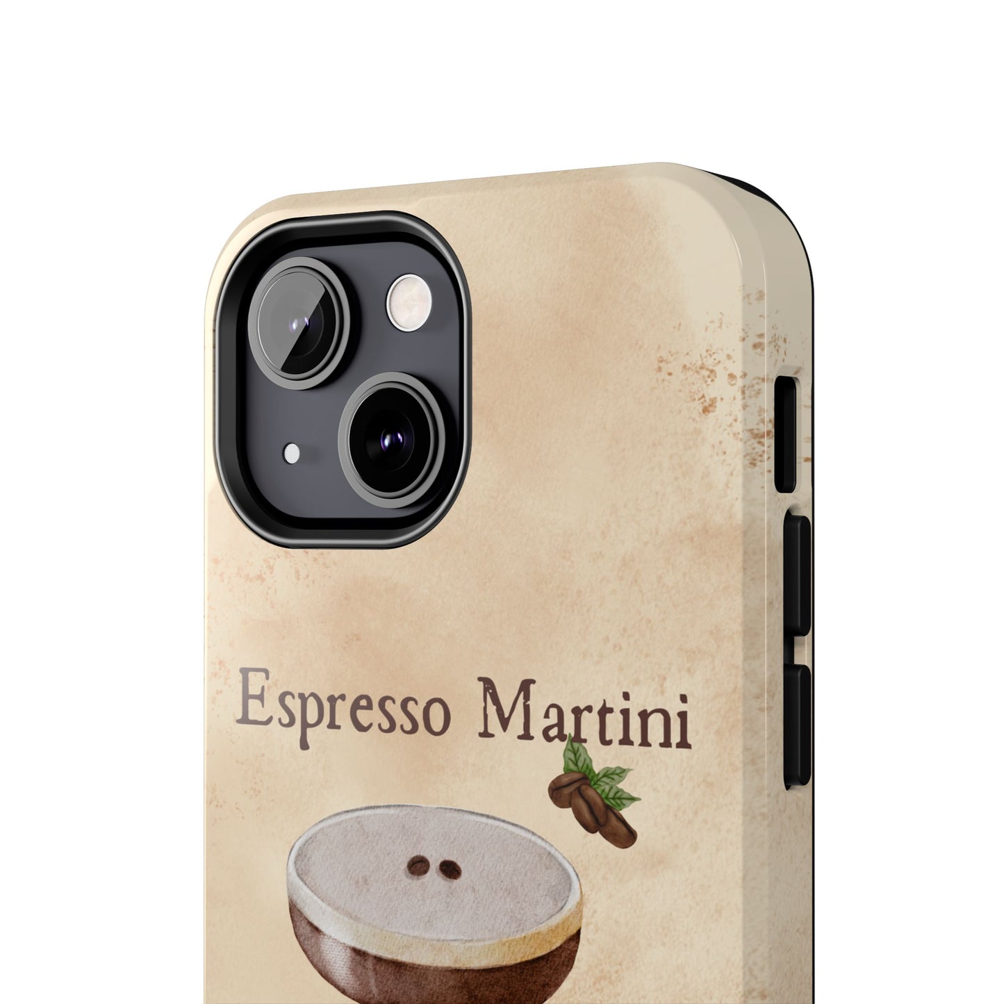 Espresso Martini Tough Phone Cases | Stylish Drink Design | Unique Gift for Cocktail Lovers | Perfect for Any Occasion