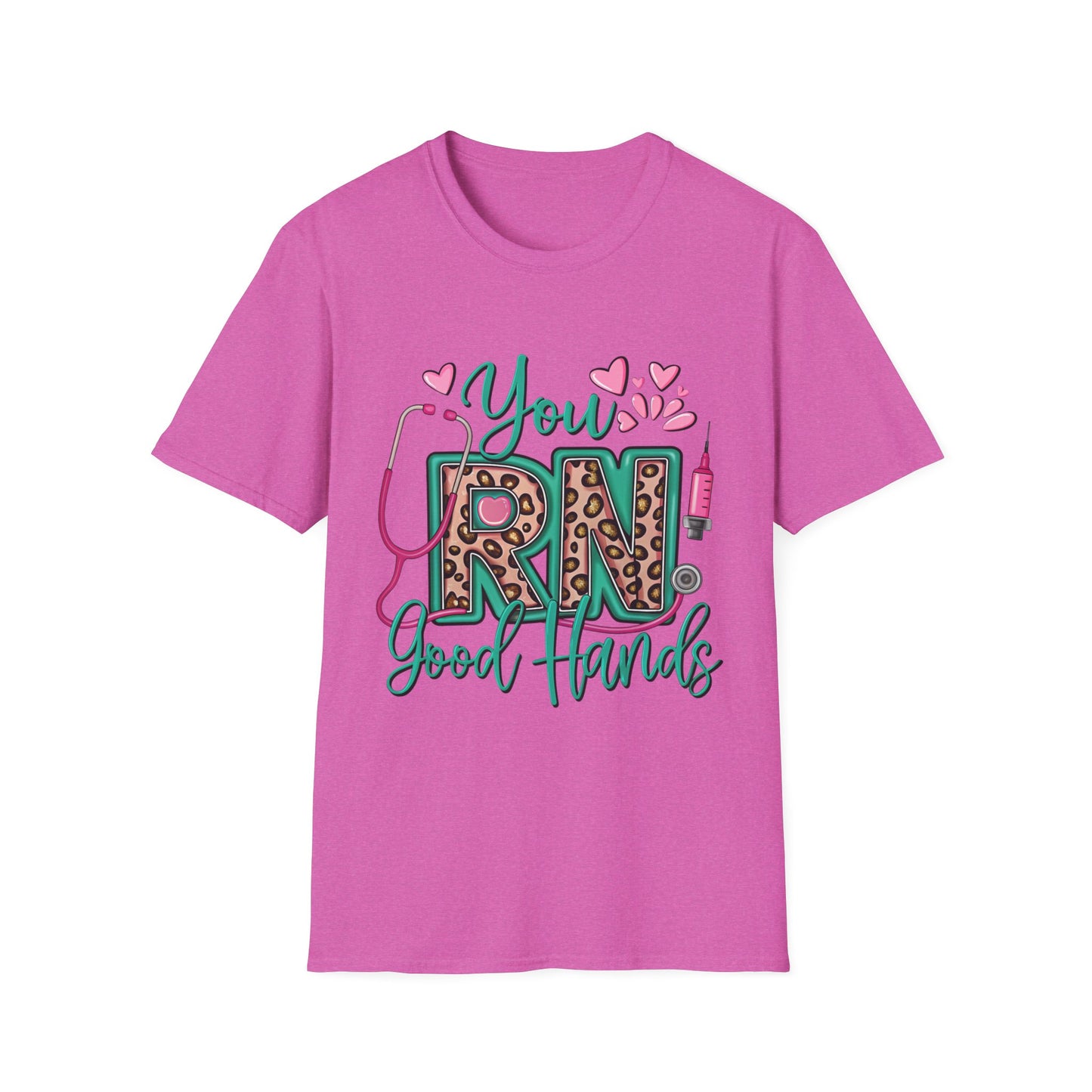 "You RN Good Hands" T-Shirt for Nurses