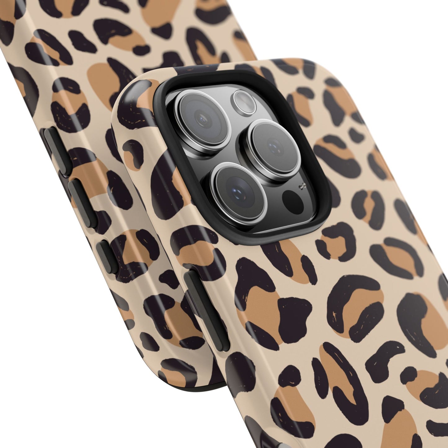 Stylish Leopard Print Tough Phone Cases