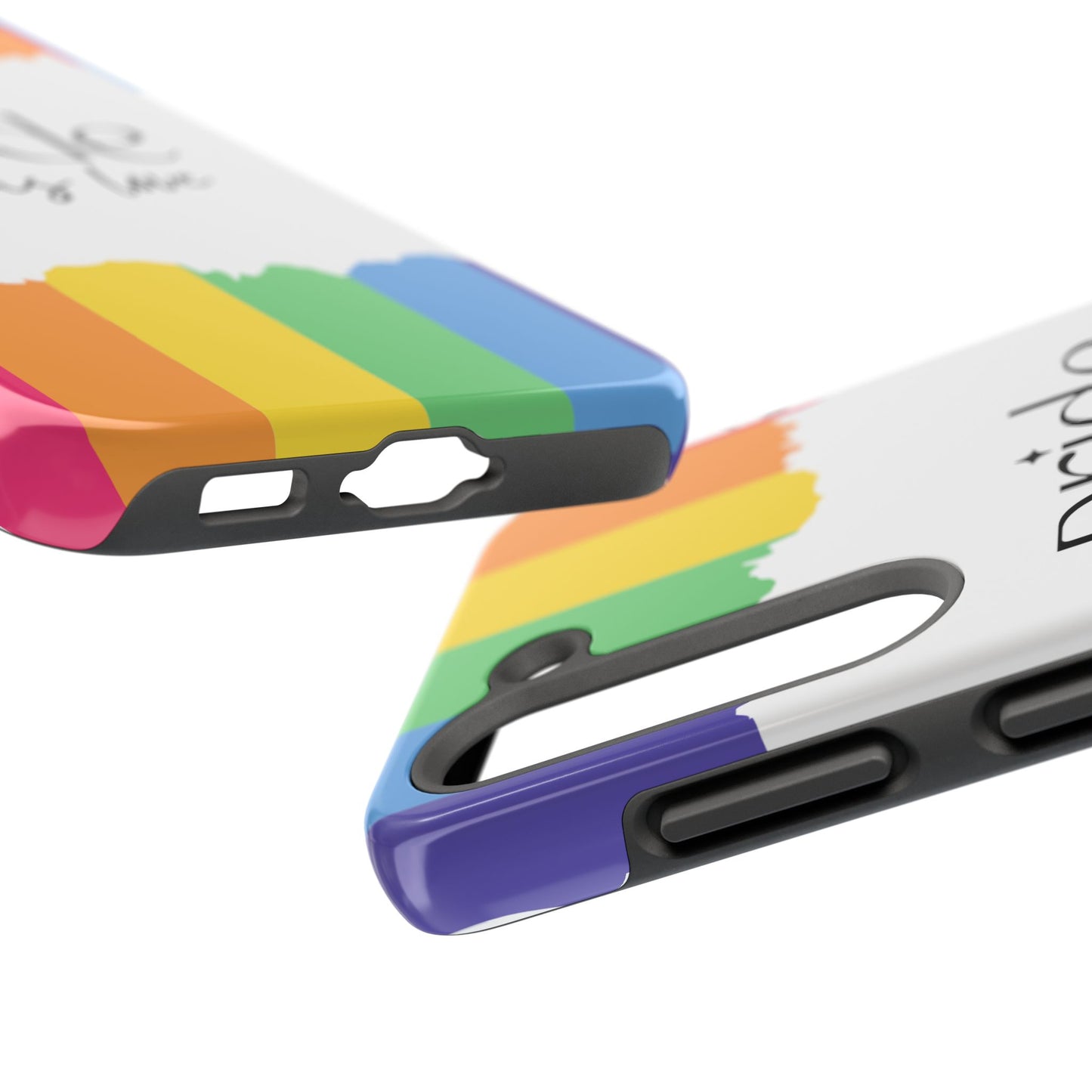 Pride - Love is Love, LGBTQ+, Rainbow Tough Phone Case