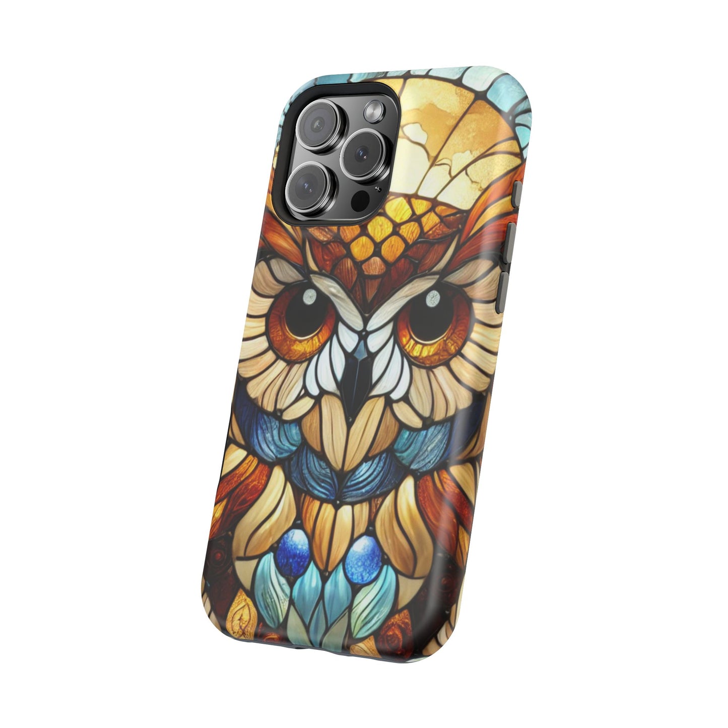 Bohemian Owl MAGNETIC Phone Case for Owl Lovers- Perfect Gift for Iphone
