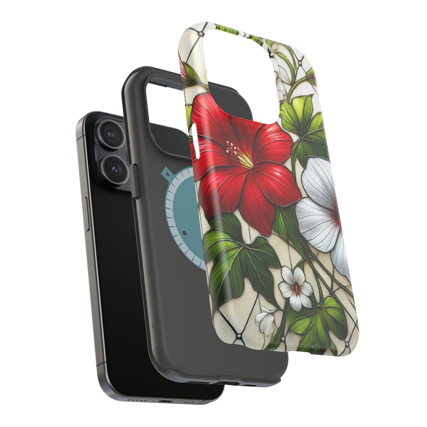 Floral MAGNETIC Phone Case - Vibrant Phone Protection - Great Gift