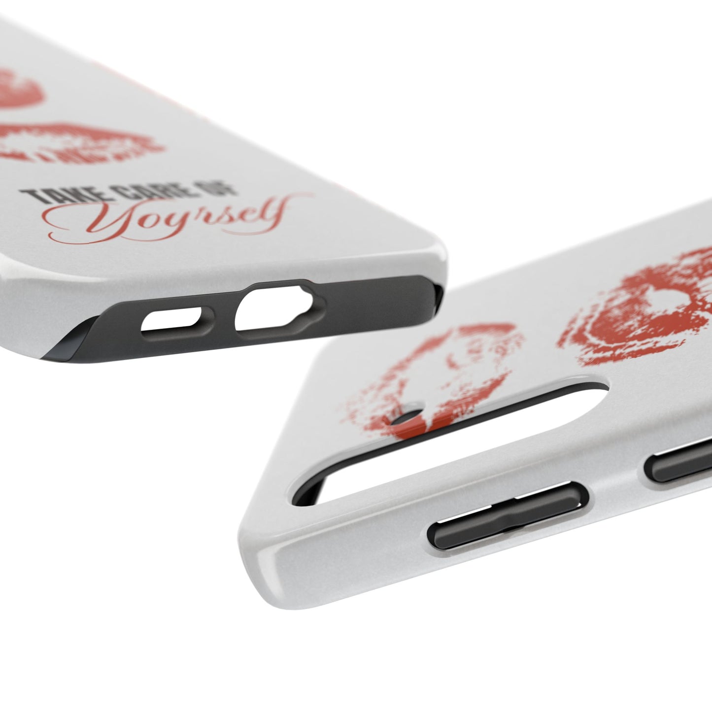 Kiss Print, Chic. Tough Phone Case
