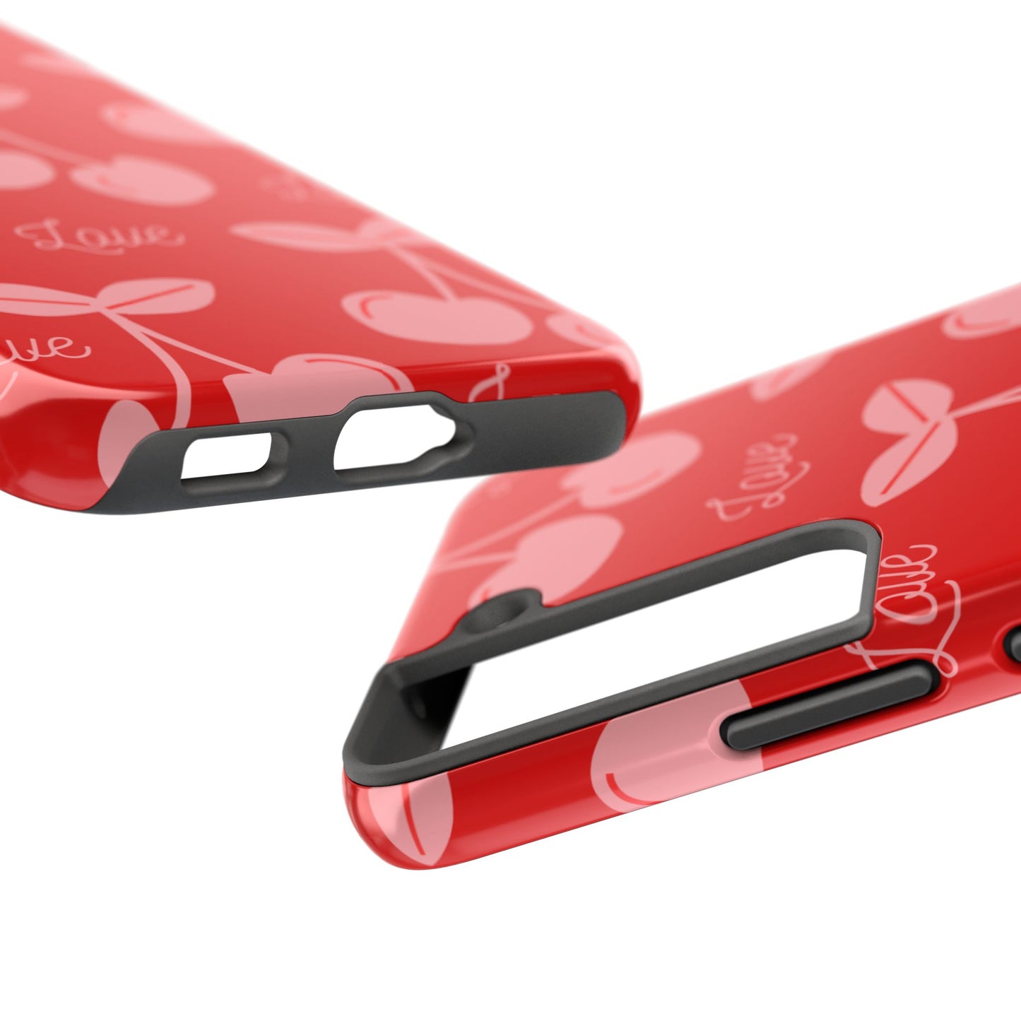 Cute Cherry Love Tough Phone Cases