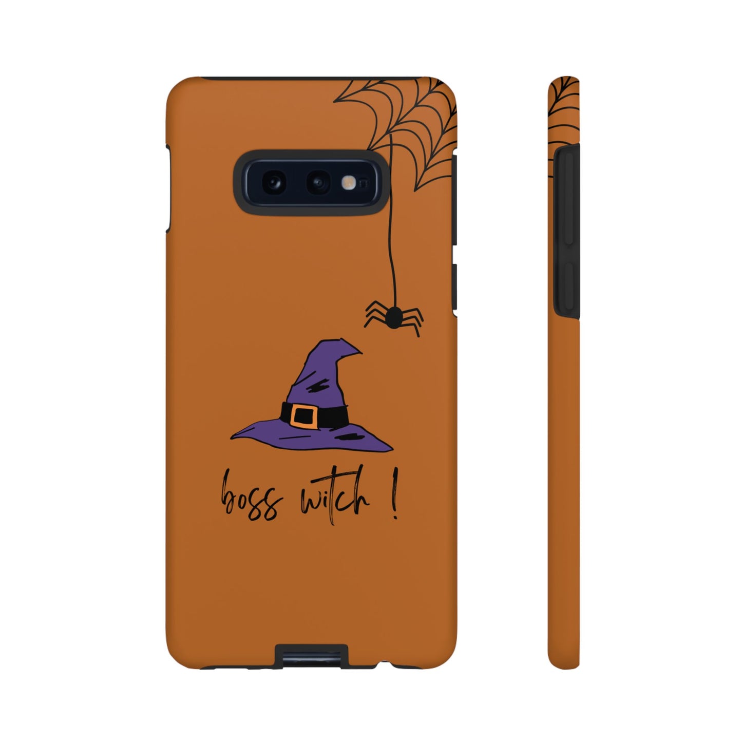 Halloween Phone Case, Boss Witch Phone Cover, Spooky Witch Design, Phone Accessory, Gift for Her, Autumn Decor, Witchy Aesthetic