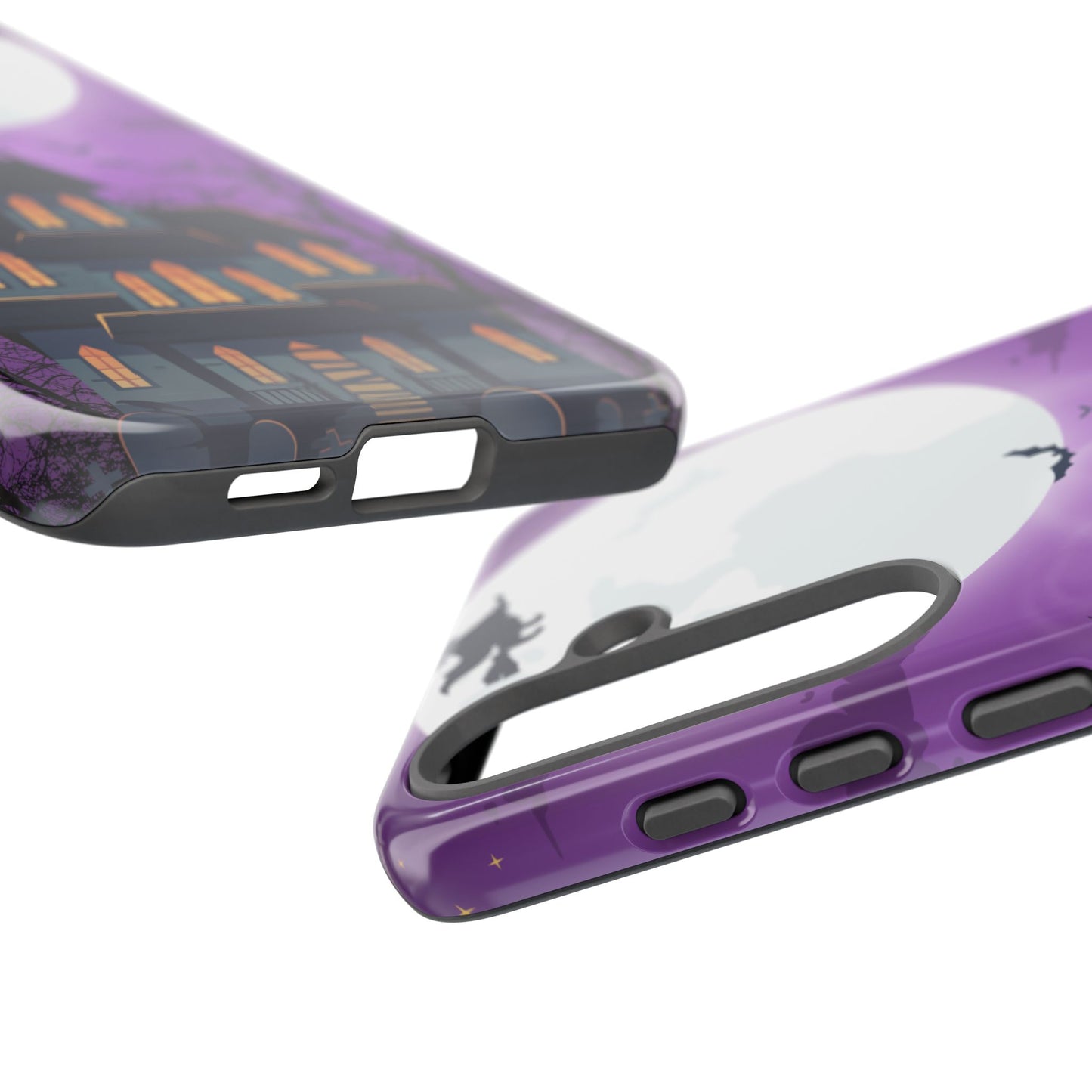 Halloween Haunted, Spooky House, Witchy Vibe Phone Case for Samsung