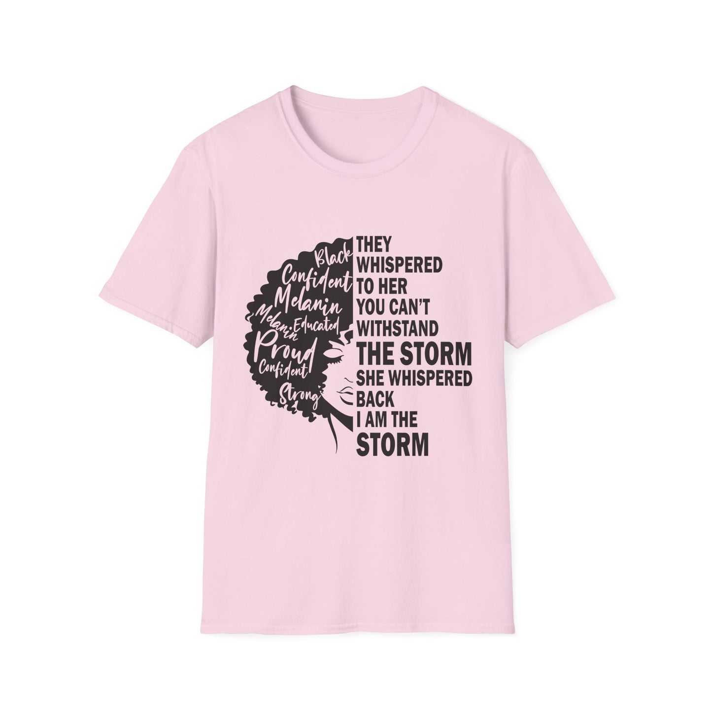 Empowered Black Woman T-Shirt - Inspirational Graphic Tee